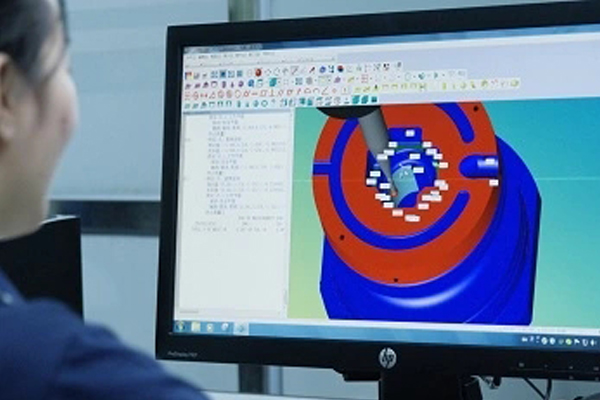 precision plastic mold measuring point programming