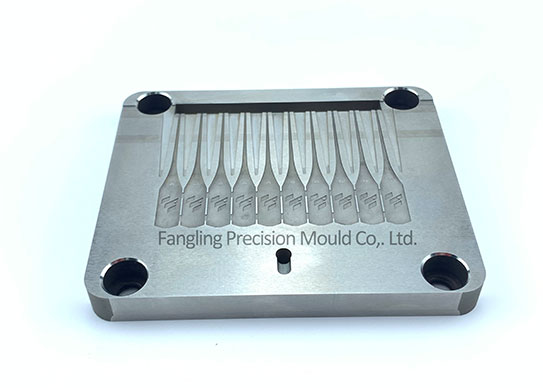 core and cavity mold parts